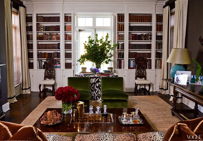 Aerin Lauder East Hampton Home in Vogue