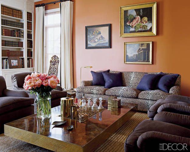 Aerin Lauder Living Room via Elle Decor