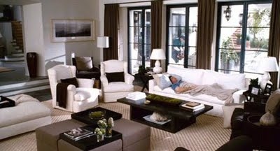 The Holiday Living room LA via Pinterest