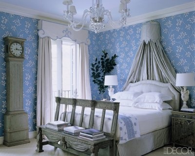 Bedroom by Miles Redd via Elle decor
