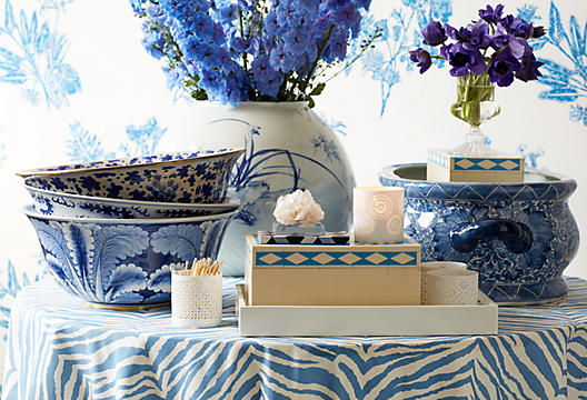 Blue and White Sale OKL