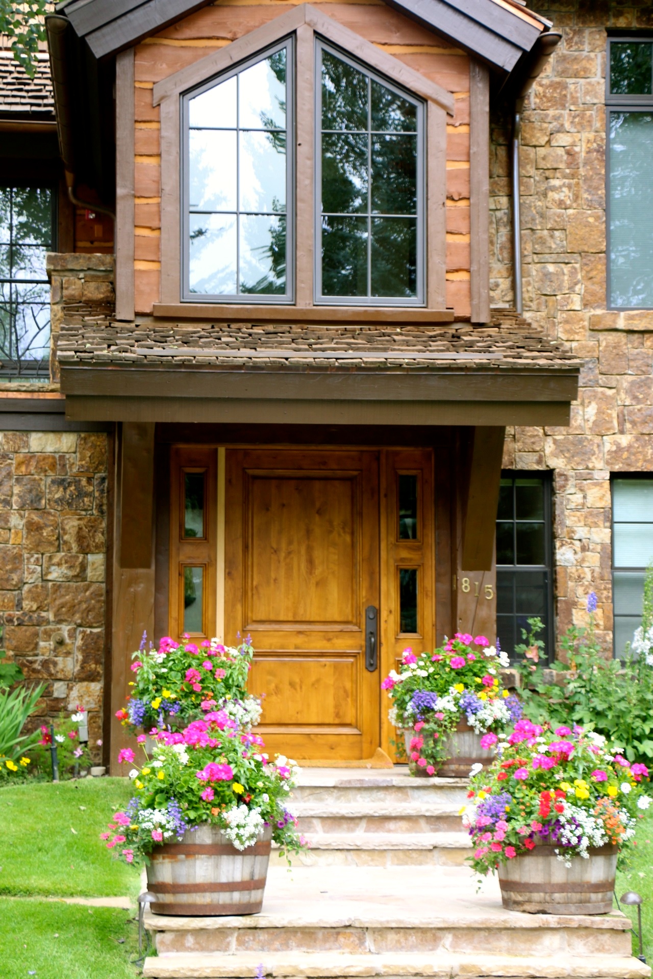 Flower Potted Entry in Aspen