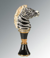 Jat Strongwater Zebra Wine Stopper