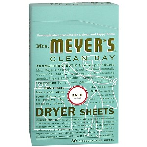Meyer's Clean Day Basil Dryer Sheets