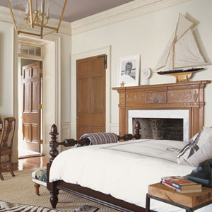 Bedroom in Charleston Home via Veranda