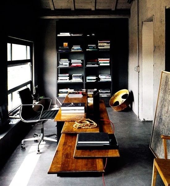 Modern Home Office via Pinterest