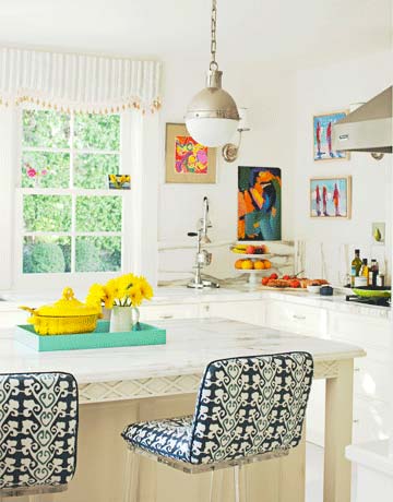 Ruthie Sommers Bold Kitchen via HB