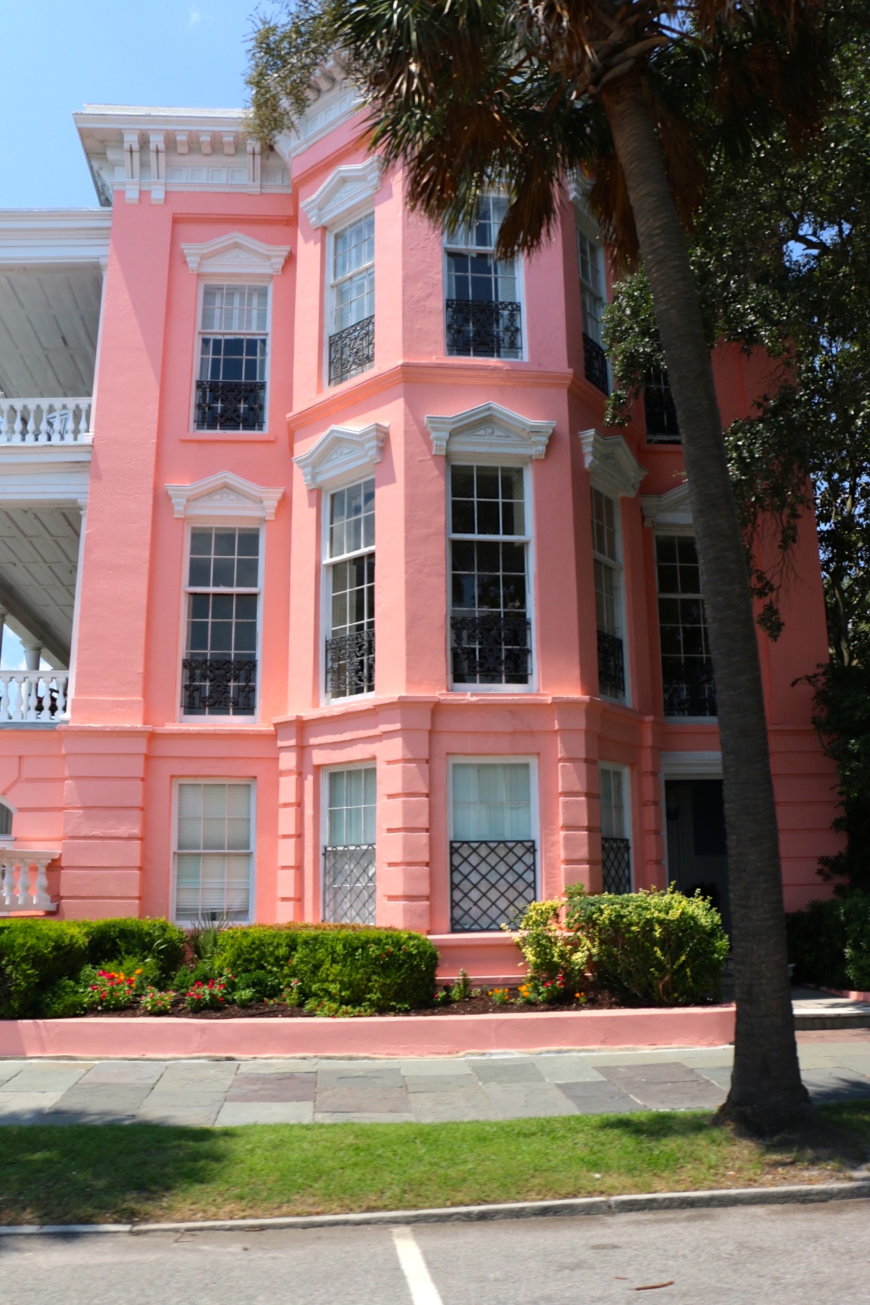 TPB Pink home in Charleston's Battery