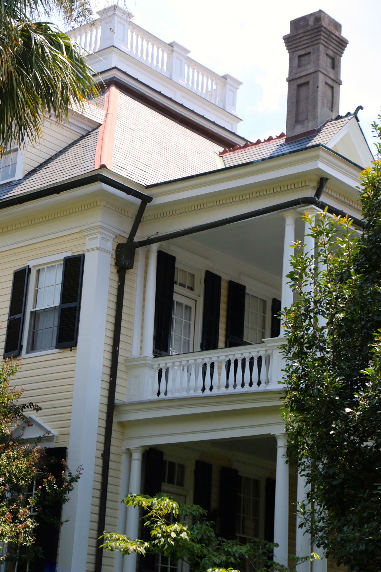 TPB Yellow House and Black Shutters in Charleston