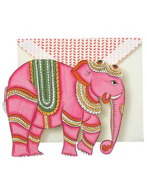 John Robshaw elephant cards