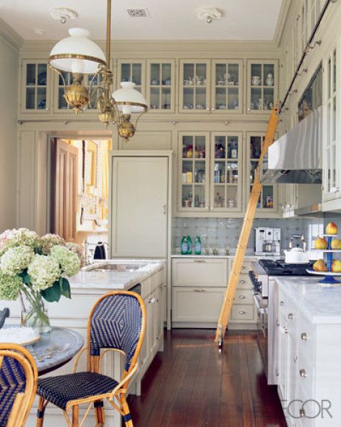 A kitchen by Katie Ridder via Elle Decor