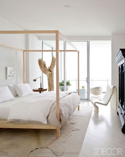Current and Classic Bedroom by Darryl Carter via Elle Decor