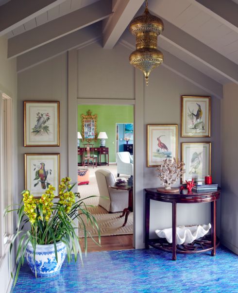 Katie Ridder with color and style via Mark D Sikes Blog