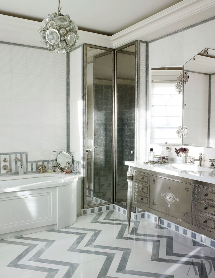 A beautiful bathroom by Jacques Grange