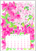 Ling Chang desktop calendar