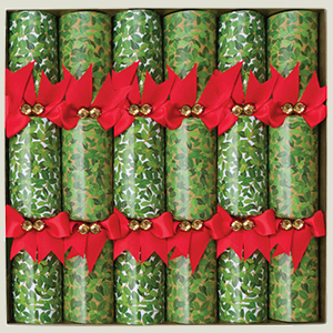 Boxwood Christmas Crackers by Caspari