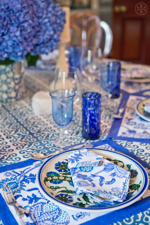 Tory Burch Easter Tablescape