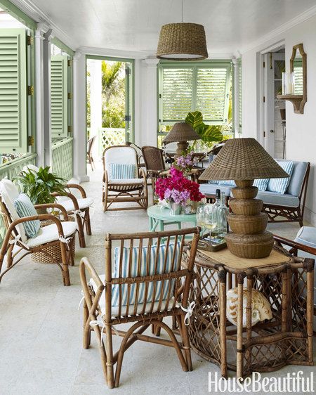 Amanda Lindroths Bahamas Home via House Beautiful