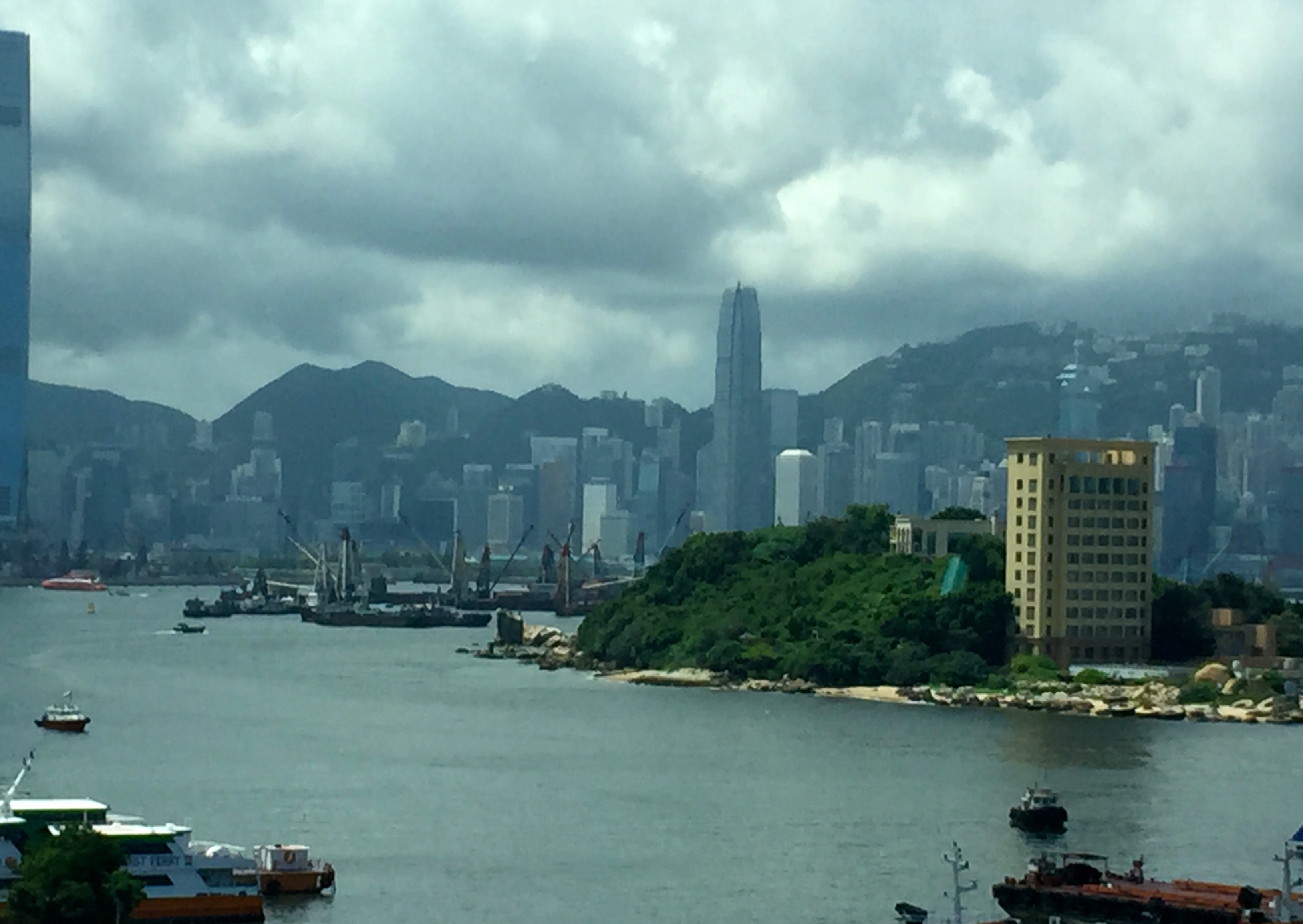 View of Hong Kong via The Potted Boxwood