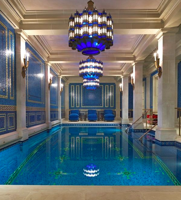 Moroccan Influence in this pool by Kirsten Kelli