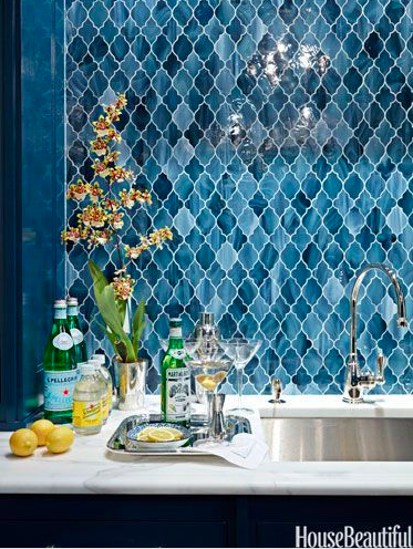 Moroccan Influence via House Beautiful
