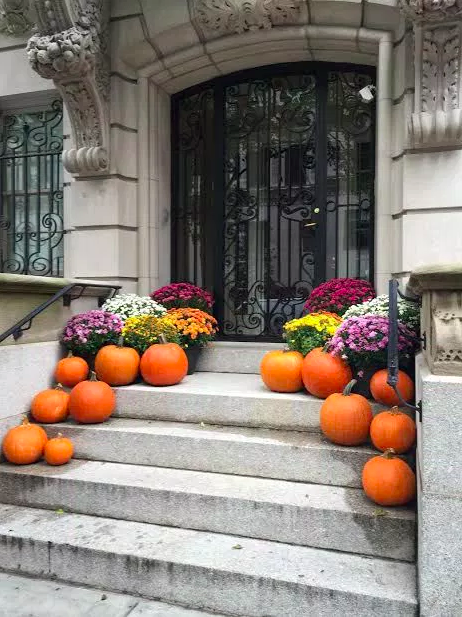 NYC Haloween Decor by The Potted Boxwood