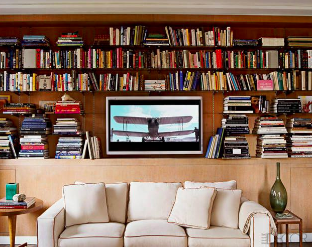 TV room via Elle Decor 4