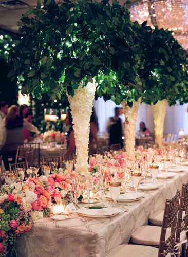 Beautiful wedding tablescape via Pinterest