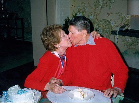 Nancy and Ronald Reagan Bel Air Home