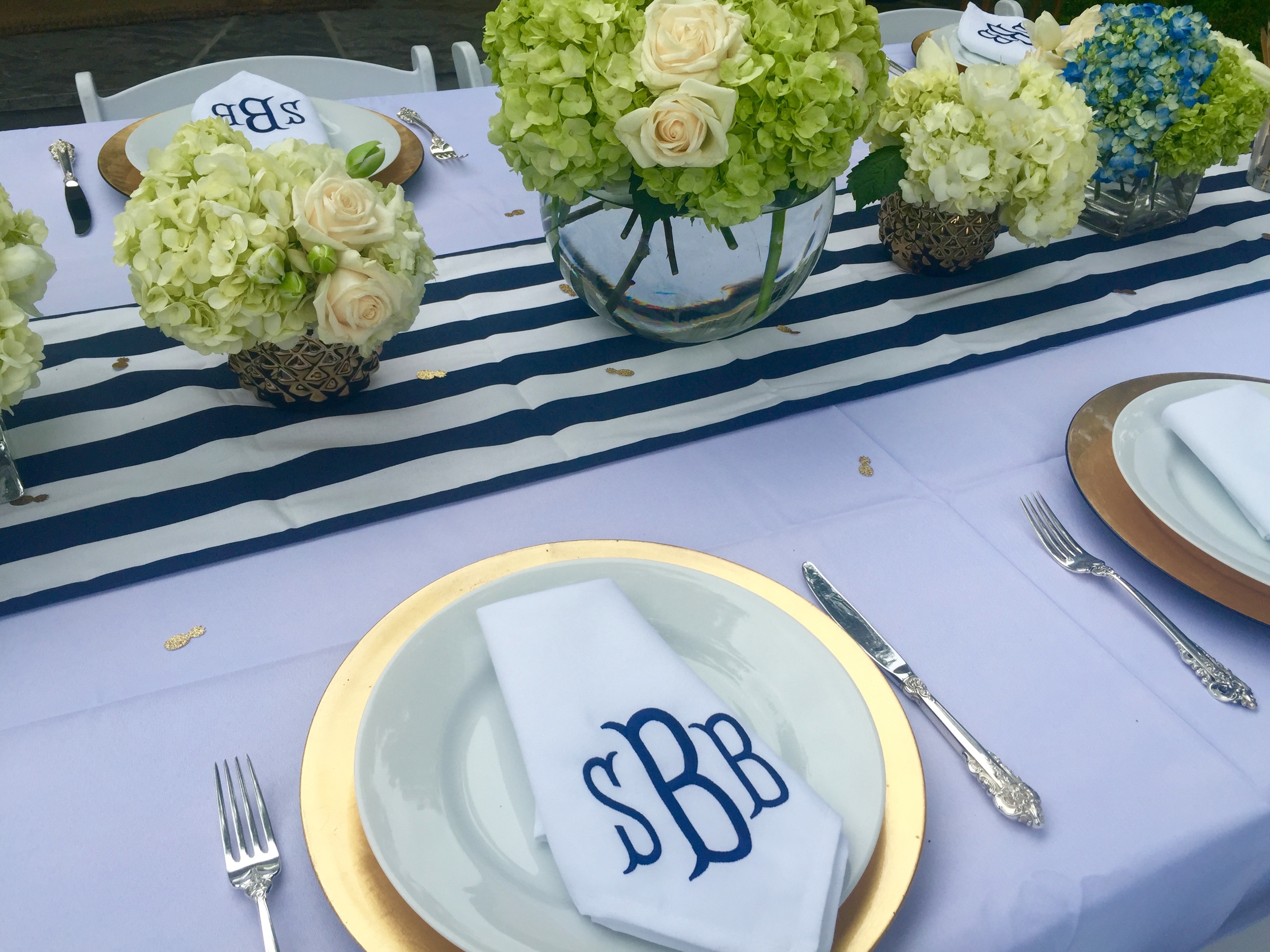 Preppy Bridal Shower on The Potted Boxwood