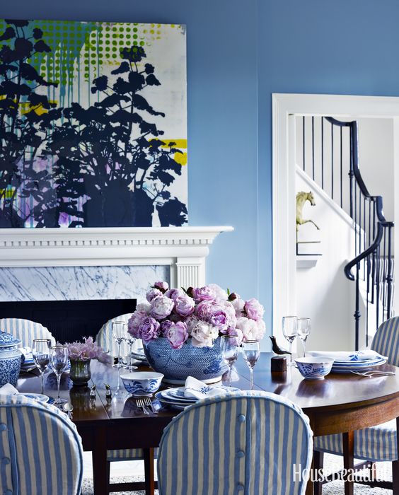 blue-dining-room-by-mary-douglas-drysdale-via-house-beautiful