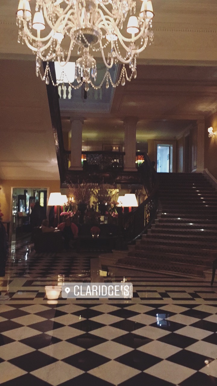 Claridges Hotel photo by Christina Dandar for The Potted Boxwood