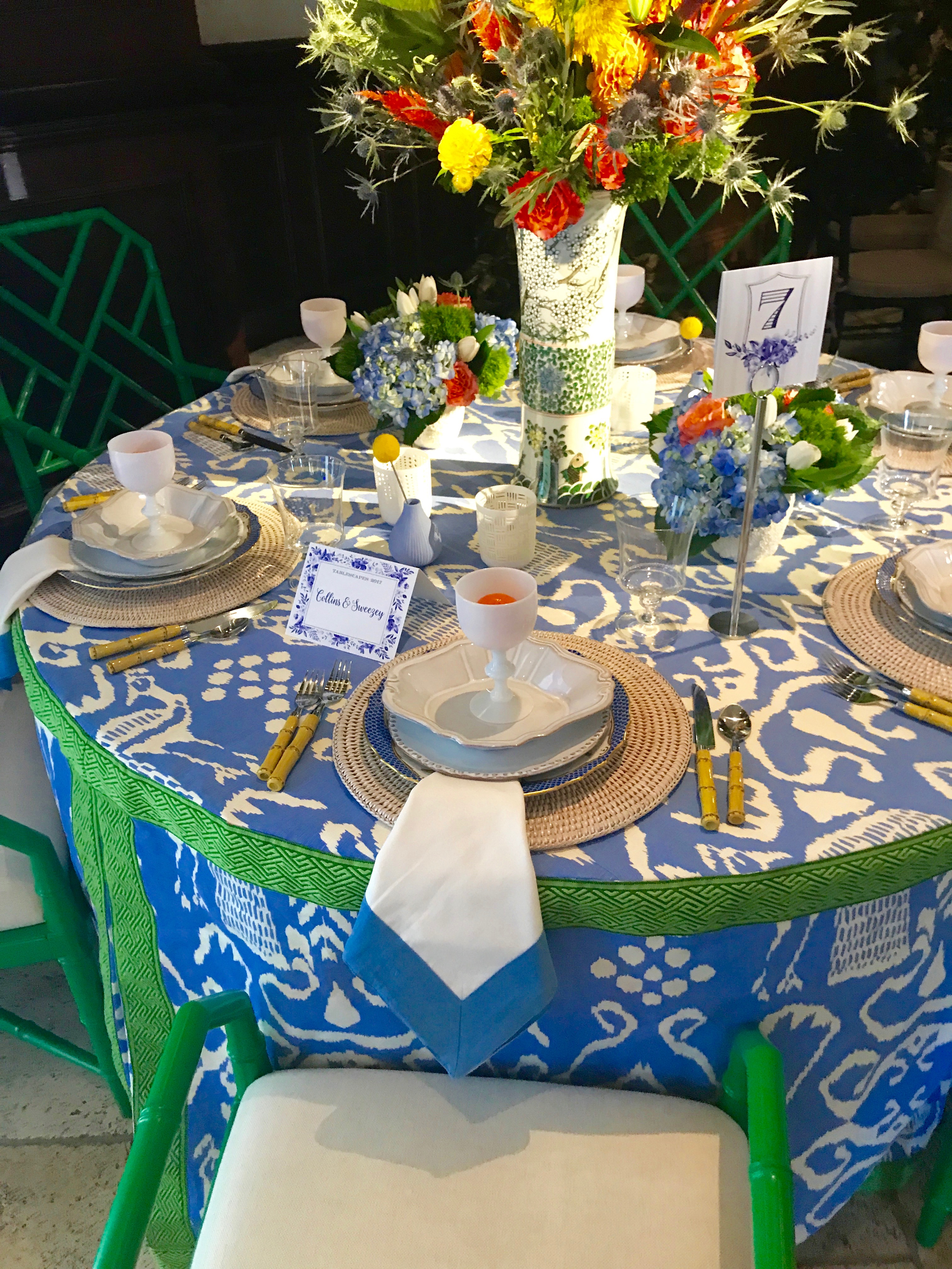 KKG Tablescapes 2017 photo by the potted boxwood 14