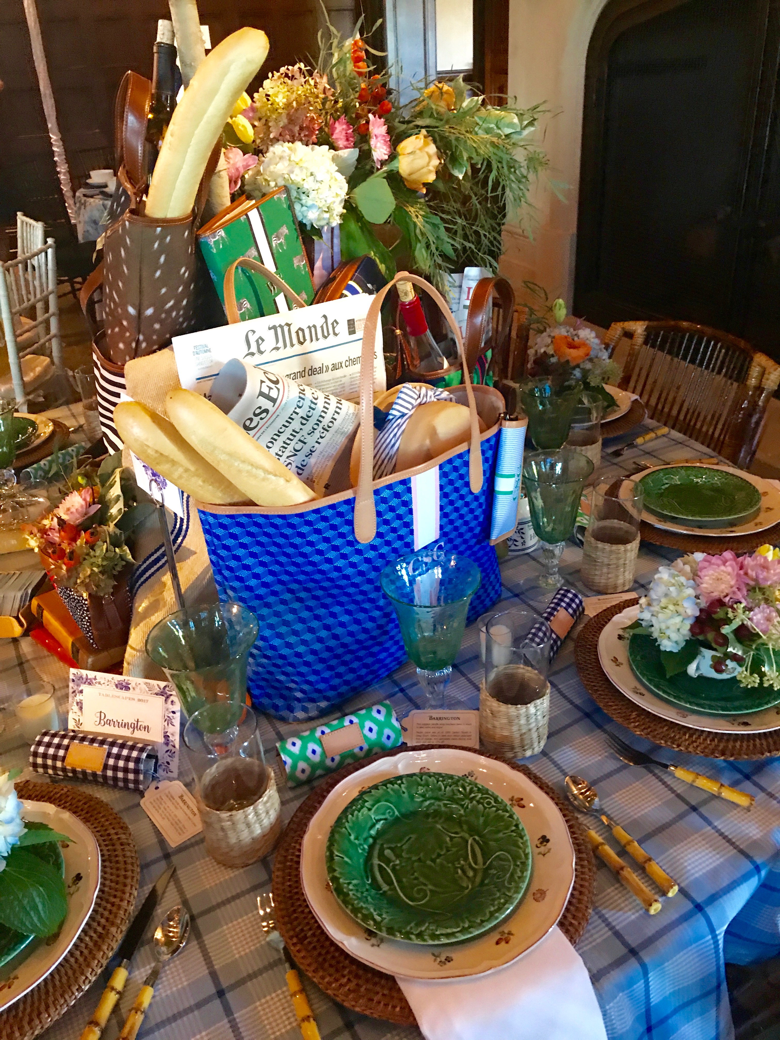 KKG Tablescapes 2017 photo by the potted boxwood 7