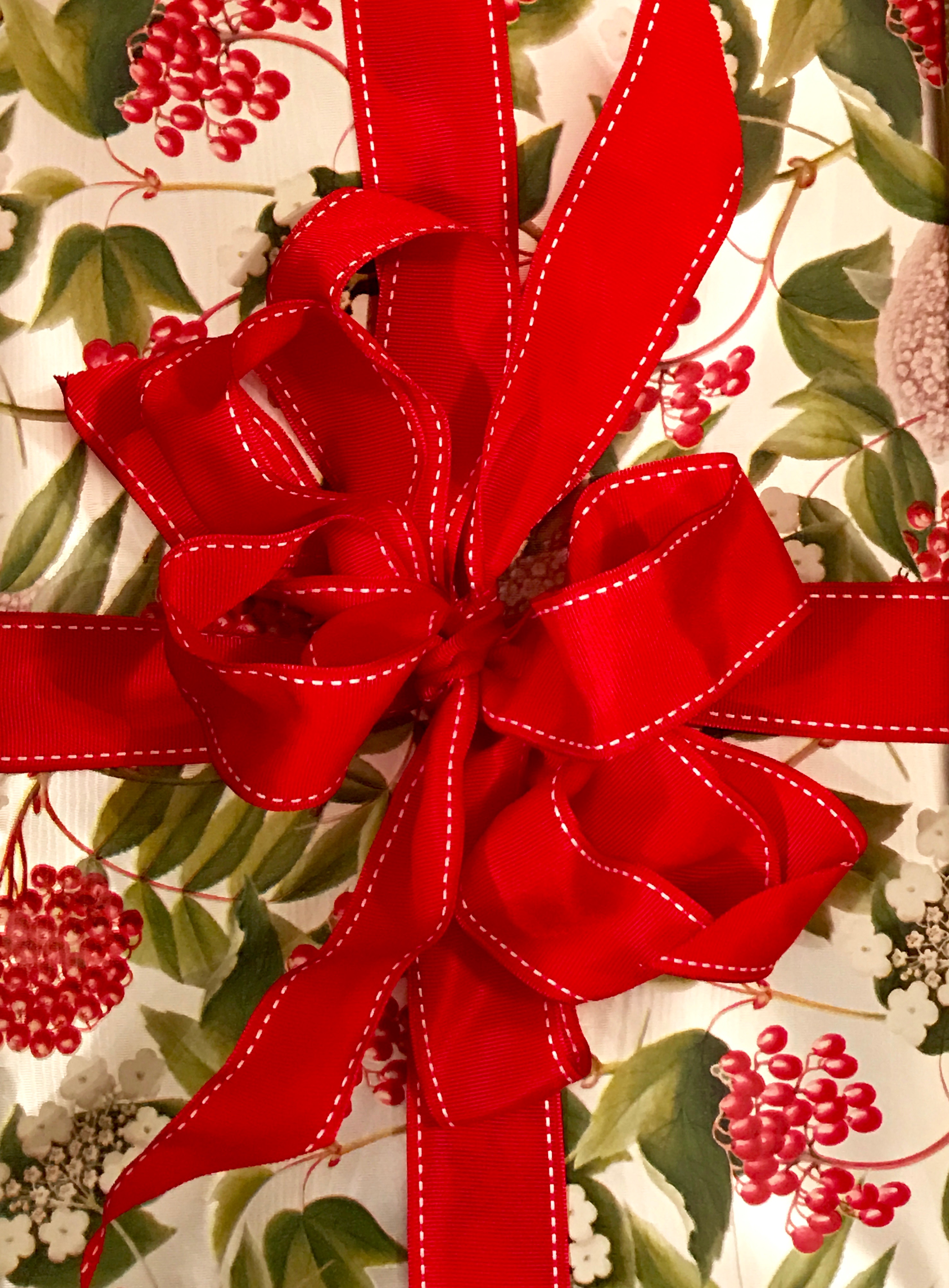 Caspari gift wrap for The Potted Boxwood 14