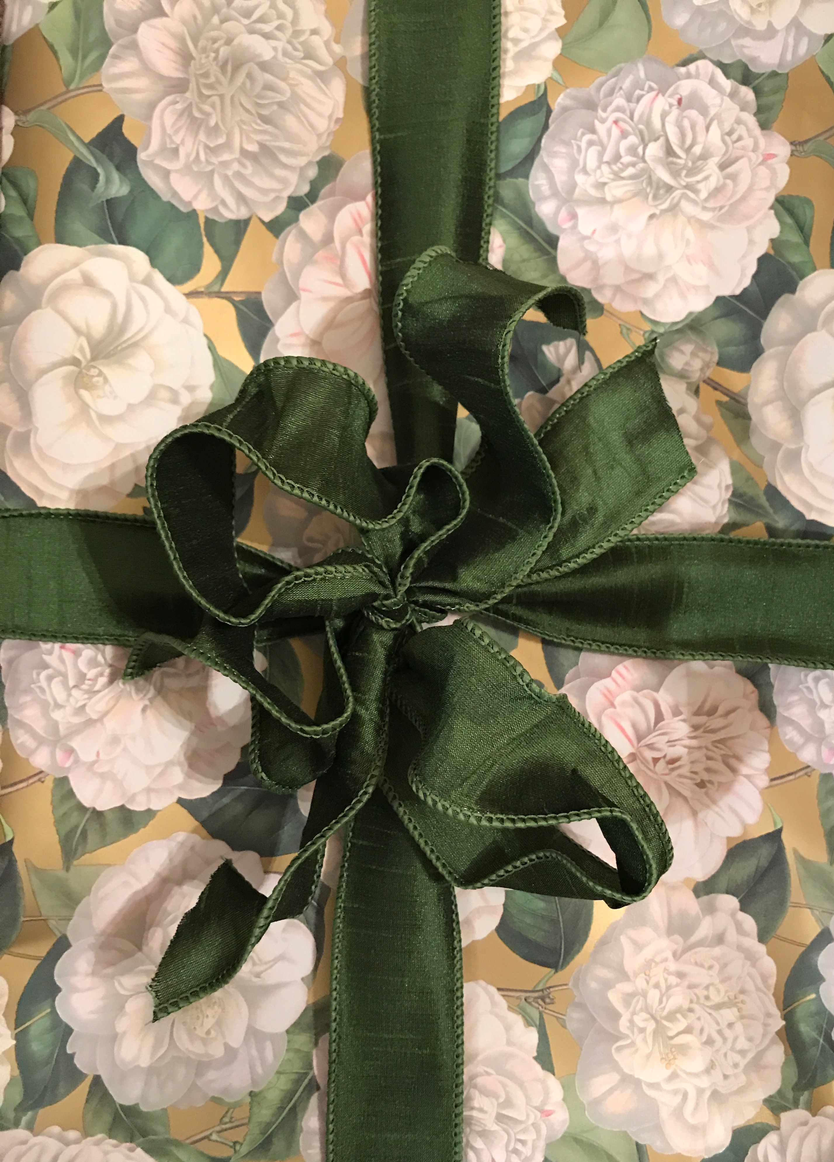 Caspari gift wrap for The Potted Boxwood 15
