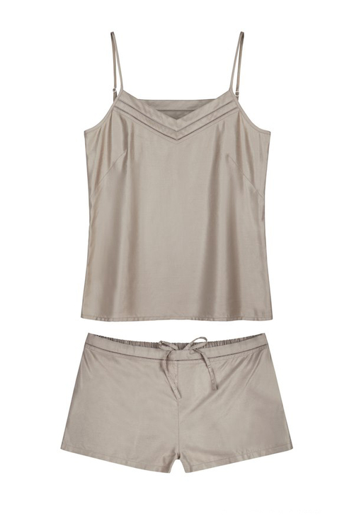 The+Ethical+Silk+Co+-+Lunar+Grey+Silk Camisole+and+Shorts+Set+-+Low+Res
