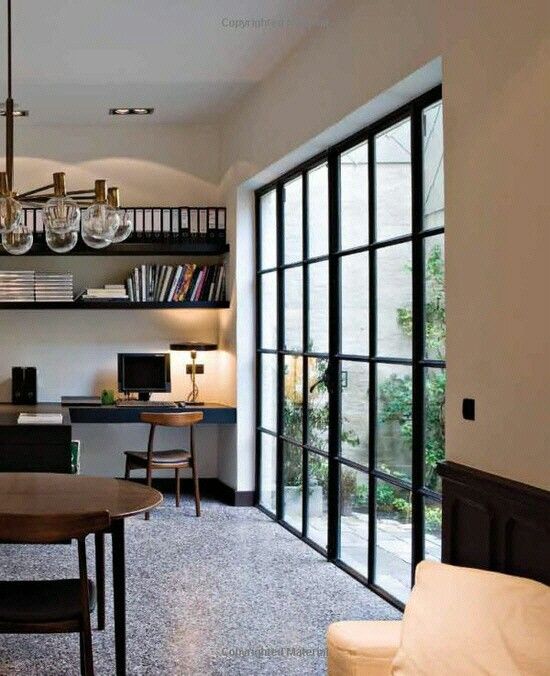 Terrazzo floors in home via Pintrest