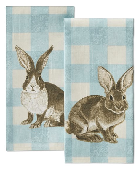 Bunny Hand Towels