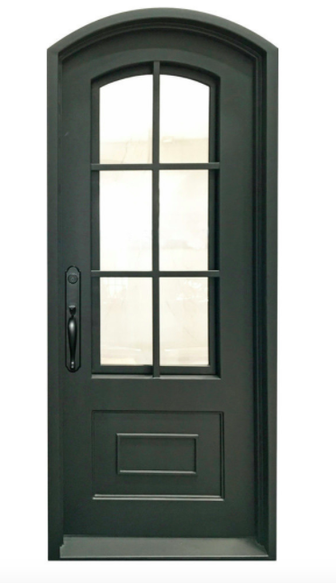 Matte Black Front Door