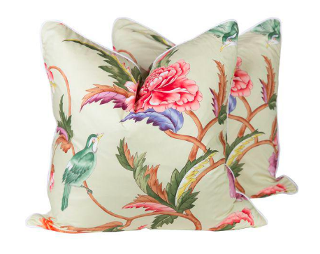 Chinoiserie Brunschwig and Fils Pillows
