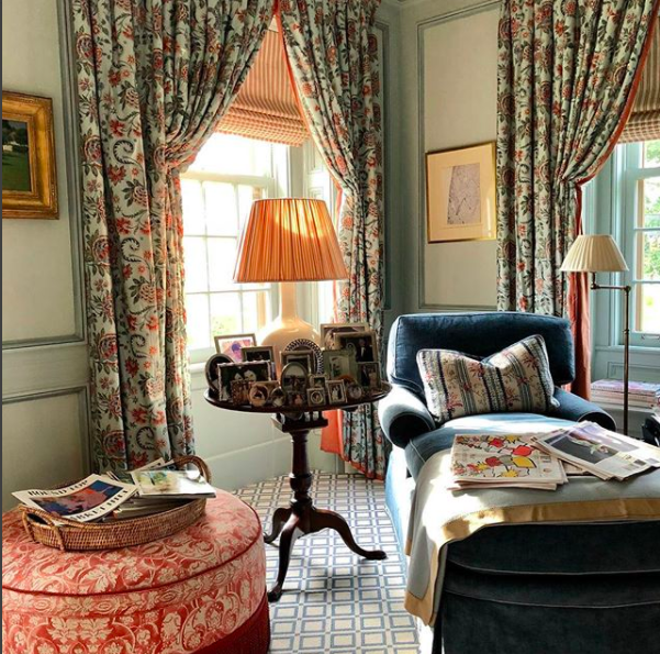 Corner of Ann Wold's bedroom via her instagram