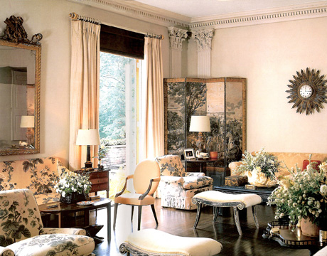 Pyne Living Room by Albert Hadley