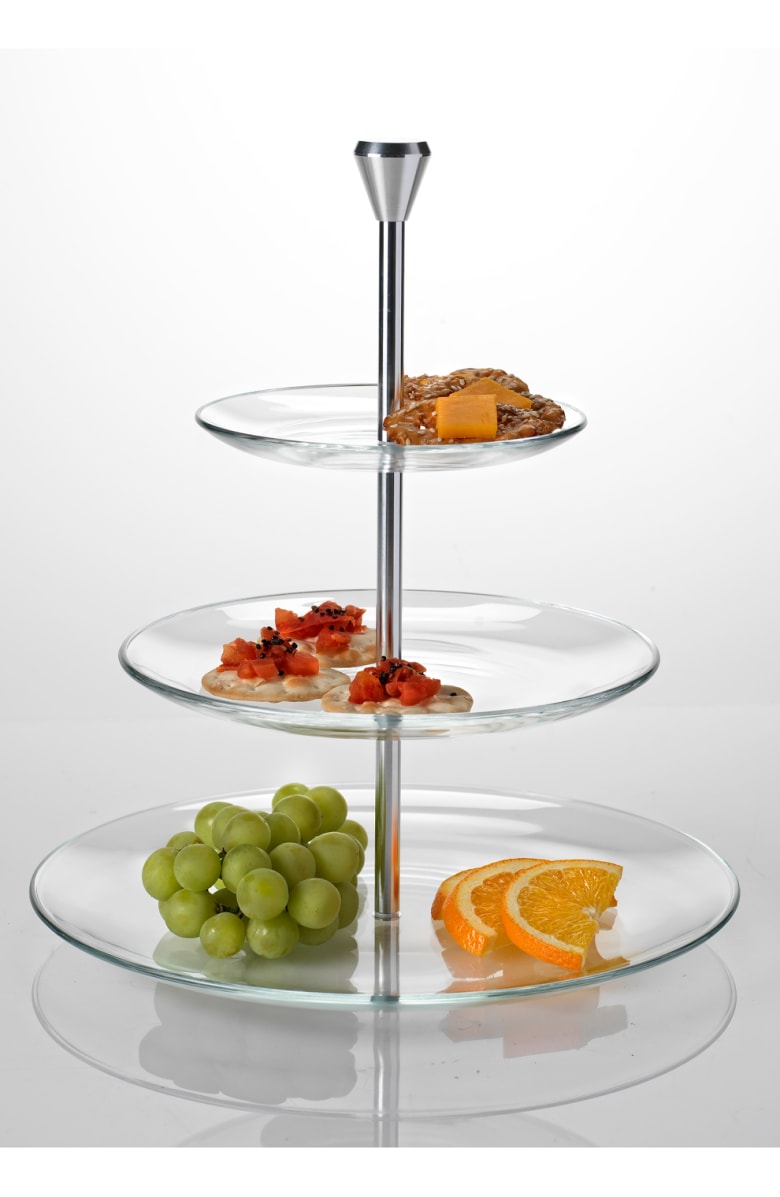 tiered tray