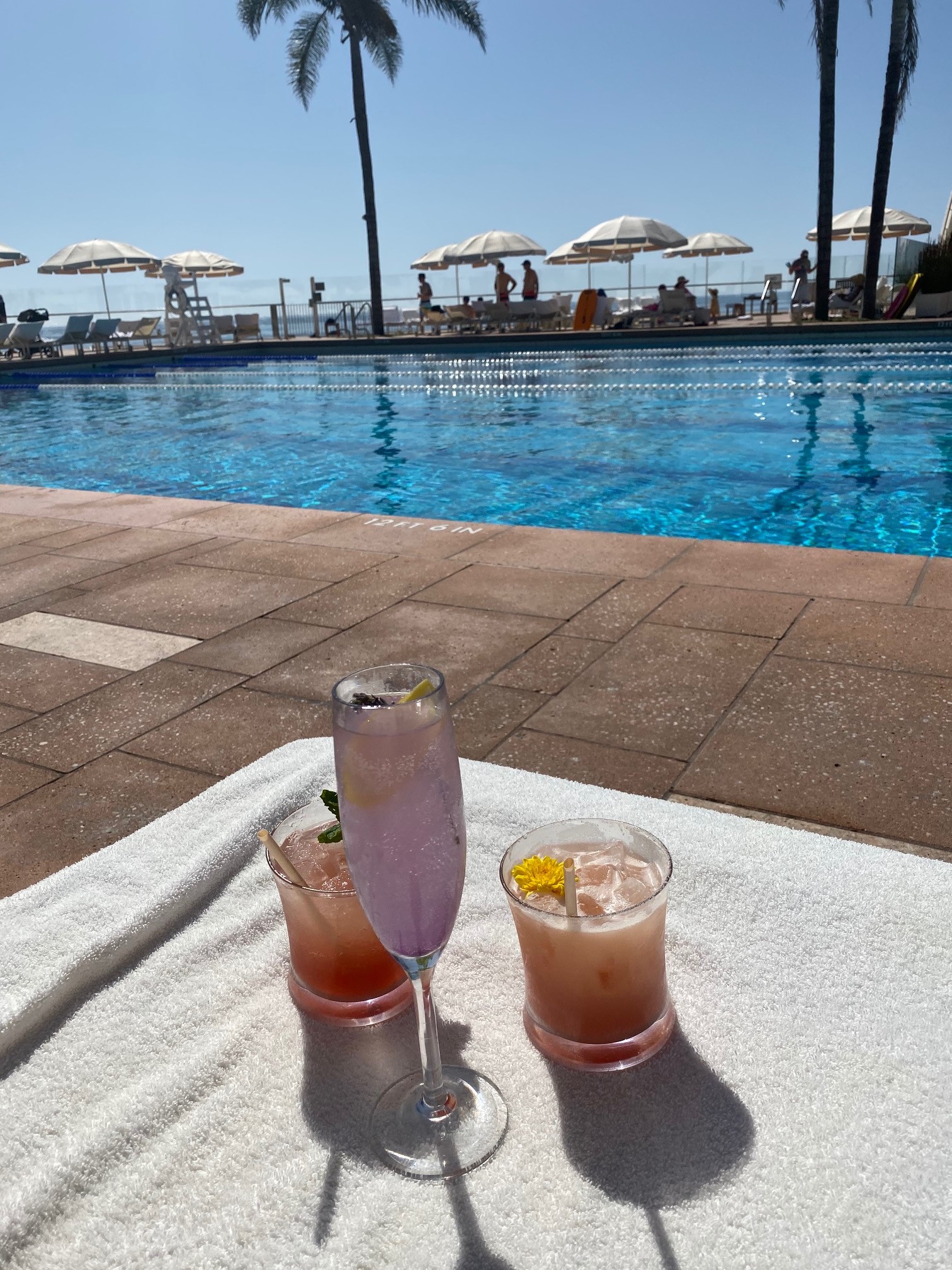 Coral Casino Drinks by Pool
